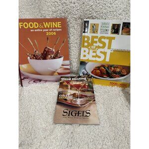 Cookbook 2006 Food & Wine Entire Year Cookbook Recipes Annual & Best Of Best + 1